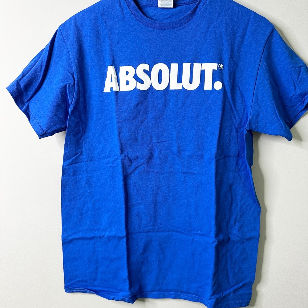 Absolut Vodka 100% Cotton T-shirt Sz M